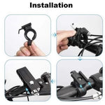 Linterna frontal para bicicleta